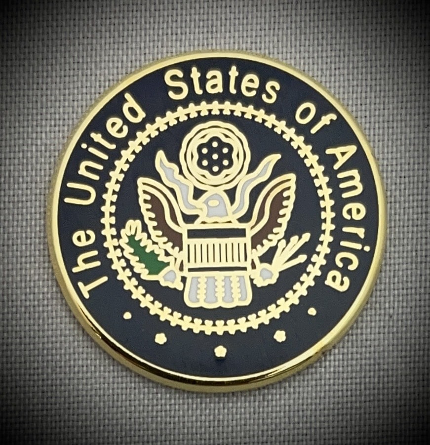 The United States of America Seal 0.75" Lapel Pin