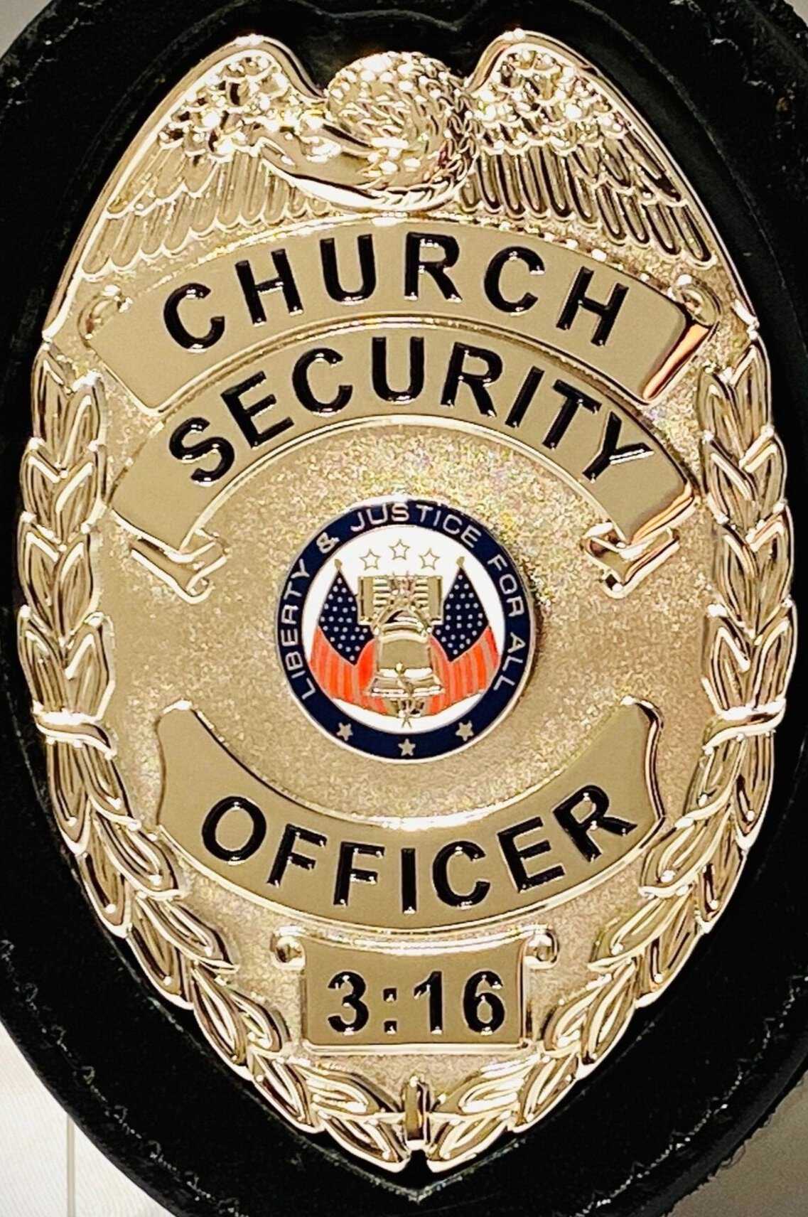 Protection Command Badge Security Guard Badge