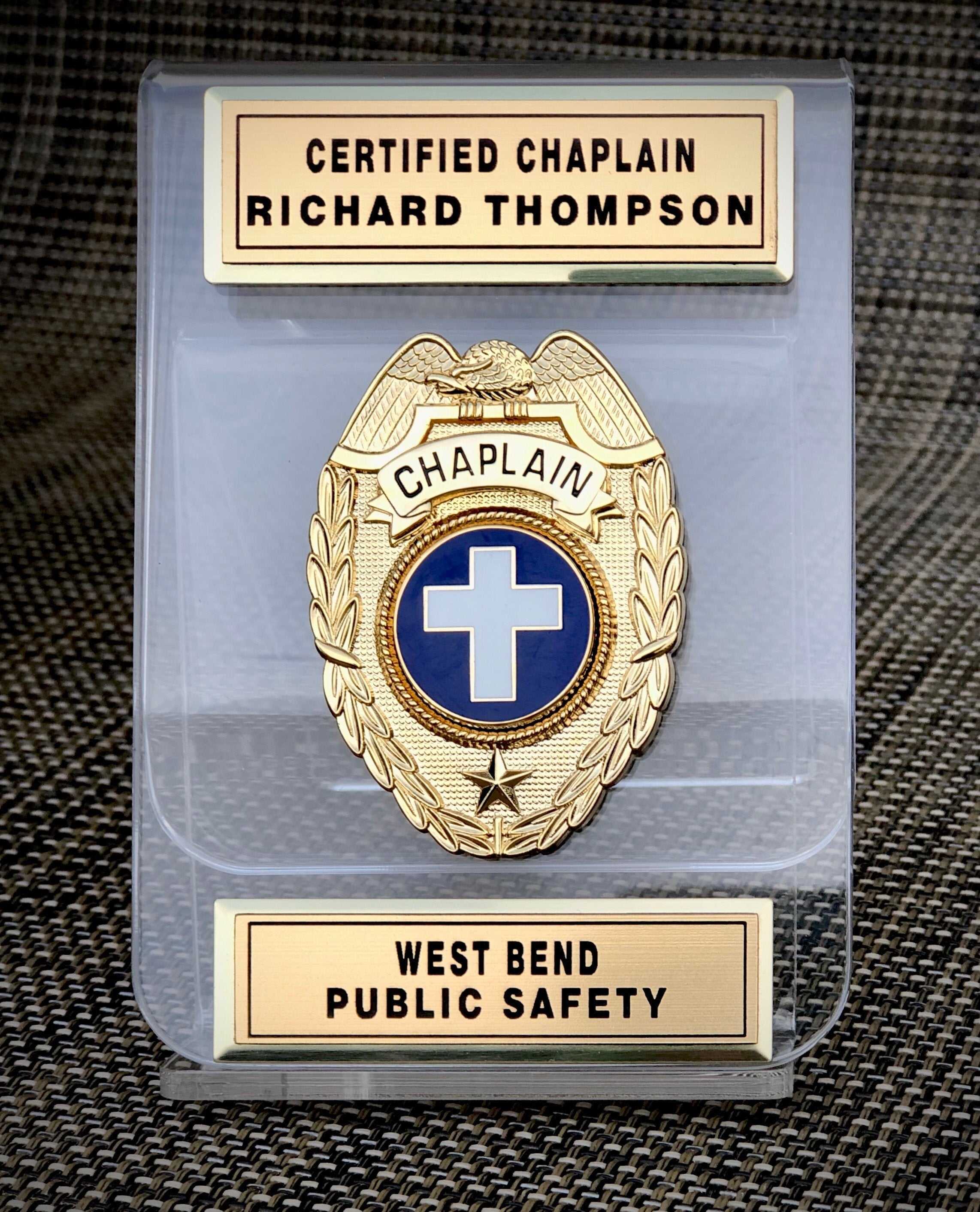 Security Badge 7 point star (Acrylic Holder)