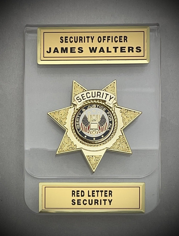 Security Ribbon Security Badges