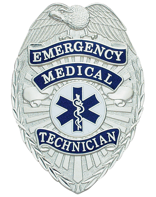 Emergency Medical Technician Badge - W56