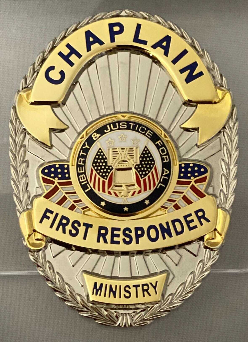 Chaplain First Responder - Badge only | Chaplain Badge