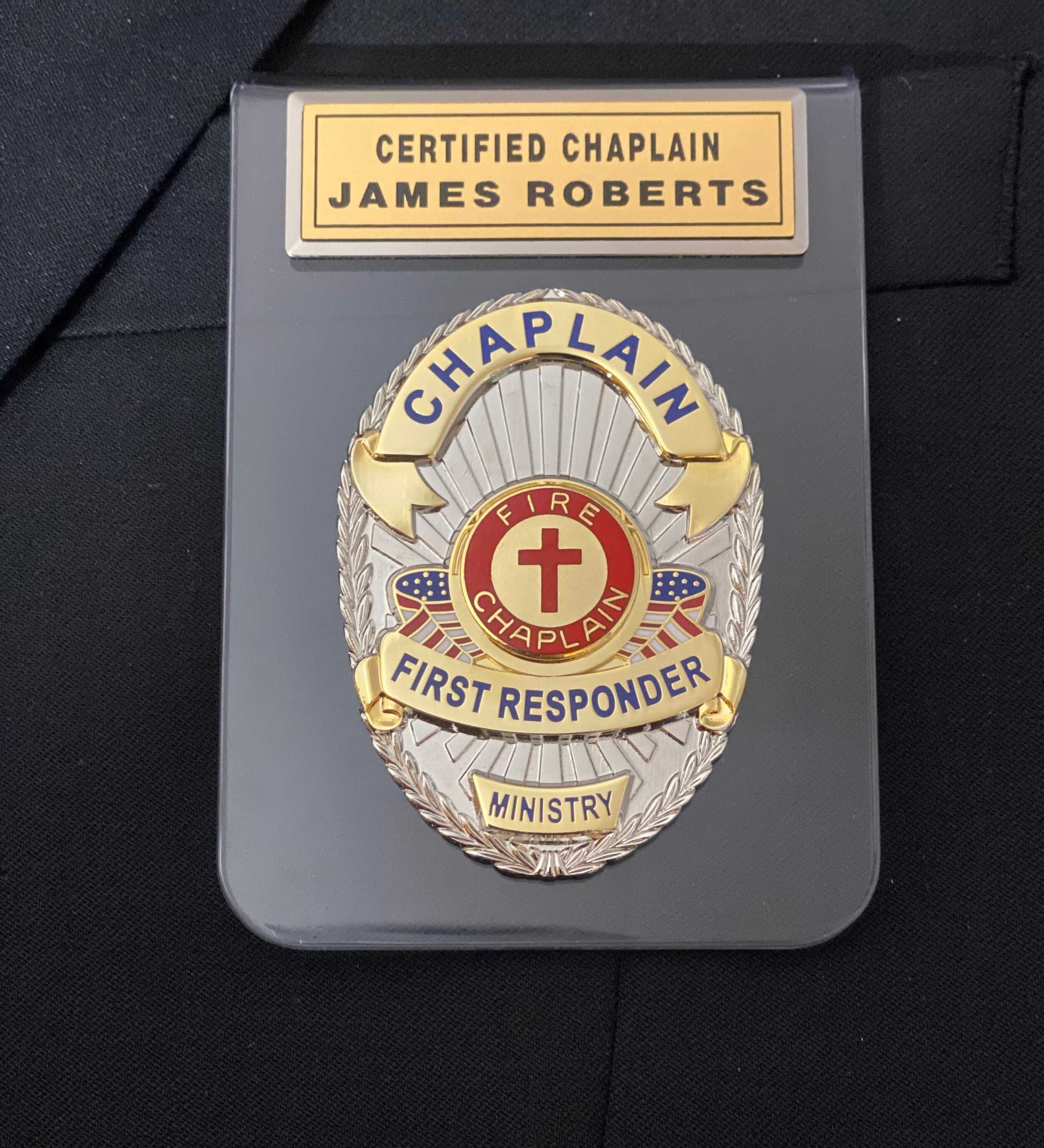 Chaplain First Responder (Acrylic Holder)