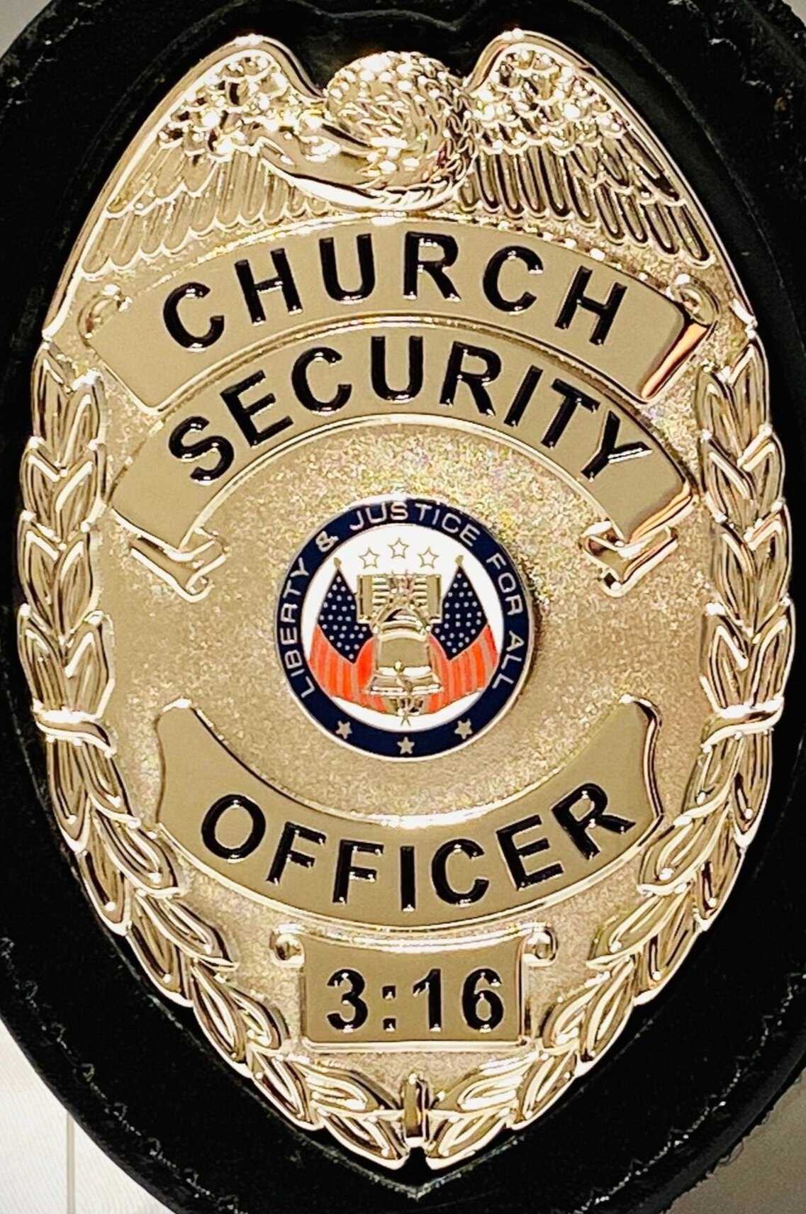 Church Security Badge