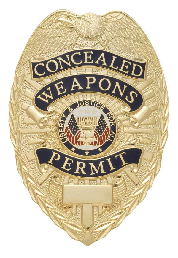 Concealed Weapons Permit Badge - W94