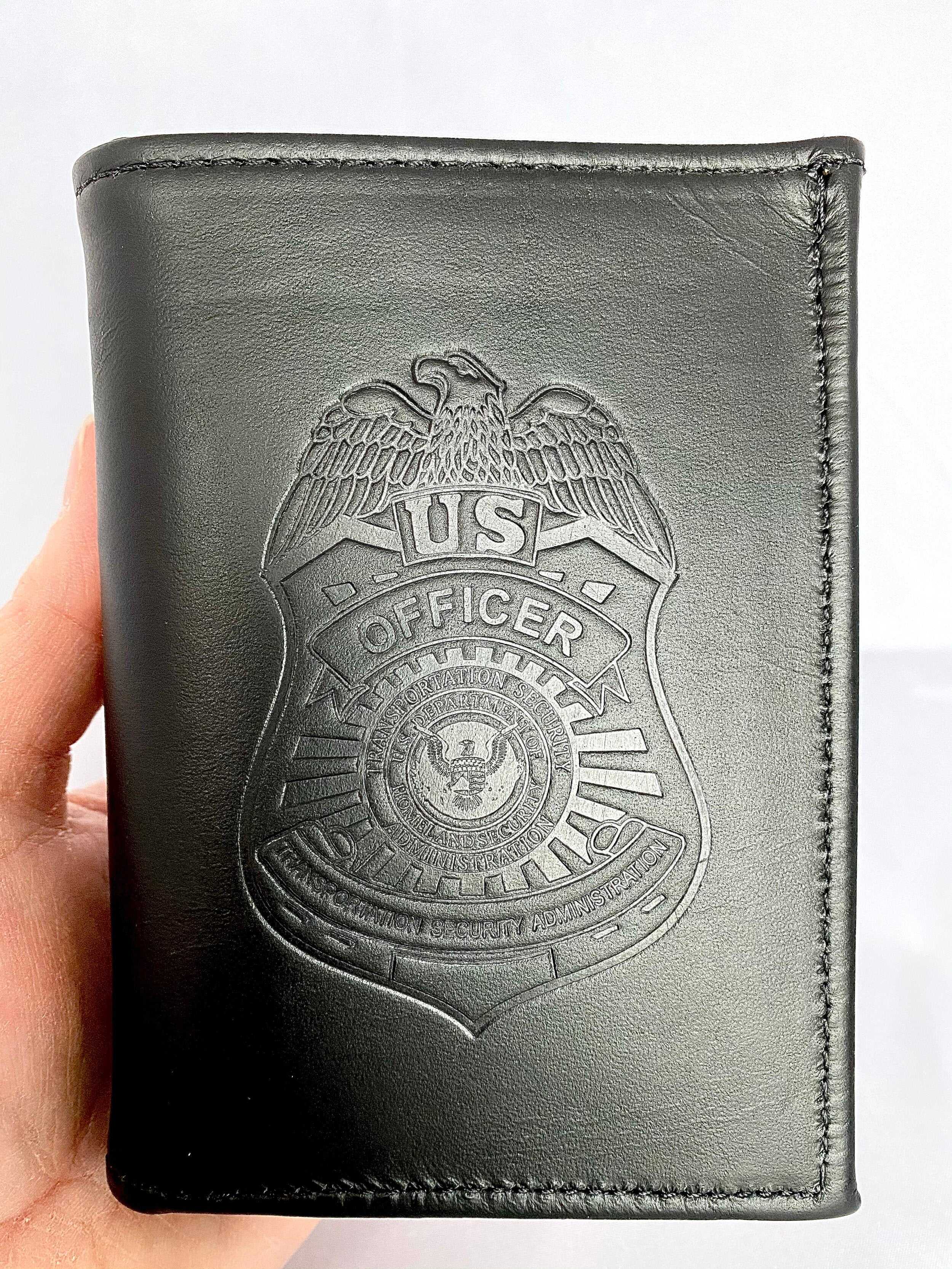TSA Badge Wallet with Double ID Holders